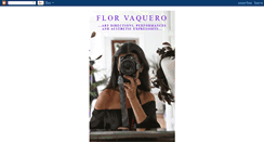 Desktop Screenshot of laflorvaquero.blogspot.com