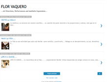 Tablet Screenshot of laflorvaquero.blogspot.com