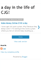 Mobile Screenshot of adayinthelifeofcjg.blogspot.com
