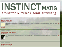 Tablet Screenshot of instinctmatig.blogspot.com