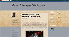 Desktop Screenshot of alannavictoria.blogspot.com