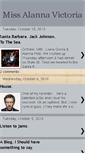 Mobile Screenshot of alannavictoria.blogspot.com