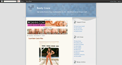 Desktop Screenshot of bootycraze.blogspot.com