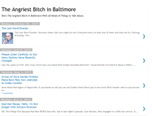 Tablet Screenshot of angriestbitchinbaltimore.blogspot.com