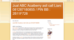 Desktop Screenshot of abcacaiberryasli.blogspot.com