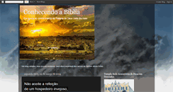 Desktop Screenshot of conhecendoabibliathr.blogspot.com