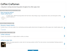 Tablet Screenshot of coffeecraftsman.blogspot.com