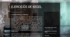 Desktop Screenshot of ejerciciosdekegel.blogspot.com