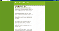 Desktop Screenshot of greenwithsolarpanels.blogspot.com