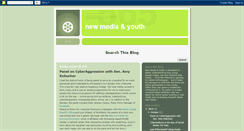 Desktop Screenshot of newmediayouth.blogspot.com