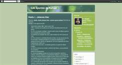 Desktop Screenshot of losapuntesdenahuat.blogspot.com