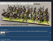 Tablet Screenshot of napoleonicsinminiature.blogspot.com