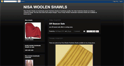 Desktop Screenshot of nisa-shawls.blogspot.com