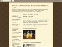 Tablet Screenshot of cubanfood.blogspot.com