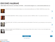 Tablet Screenshot of edicioneshalbrane.blogspot.com