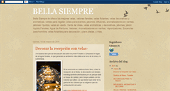 Desktop Screenshot of bellasiempre-bellasiempre.blogspot.com