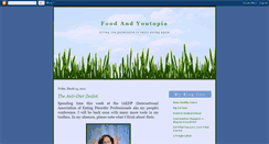 Desktop Screenshot of foodandyoutopia.blogspot.com