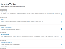 Tablet Screenshot of meretesverden.blogspot.com