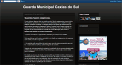 Desktop Screenshot of guardamunicipalcaxiasdosul.blogspot.com