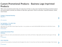 Tablet Screenshot of custom-promotional-products.blogspot.com
