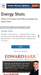 Mobile Screenshot of energy-shots.blogspot.com