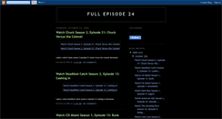 Desktop Screenshot of fullepisode24.blogspot.com