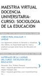 Mobile Screenshot of docencia-sociologia.blogspot.com