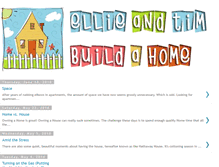 Tablet Screenshot of ellieandtimbuildahome.blogspot.com