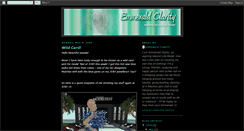 Desktop Screenshot of emmeraldclarity.blogspot.com