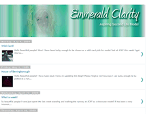 Tablet Screenshot of emmeraldclarity.blogspot.com