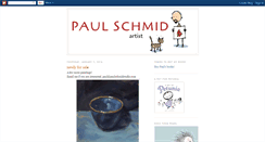 Desktop Screenshot of paulschmidstudio.blogspot.com