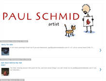 Tablet Screenshot of paulschmidstudio.blogspot.com