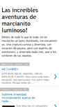 Mobile Screenshot of marcianitoluminoso.blogspot.com