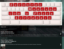 Tablet Screenshot of fazerliterario.blogspot.com