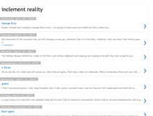 Tablet Screenshot of inclementreality.blogspot.com