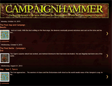 Tablet Screenshot of campaignhammer.blogspot.com