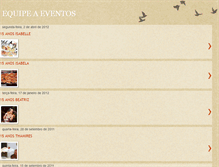 Tablet Screenshot of equipeaeventos.blogspot.com