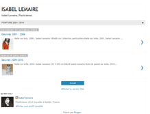 Tablet Screenshot of isabellemaire.blogspot.com