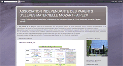 Desktop Screenshot of maternellemozart.blogspot.com