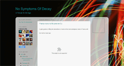 Desktop Screenshot of nosymptoms.blogspot.com