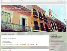 Tablet Screenshot of boricuaintexas.blogspot.com