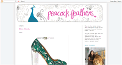 Desktop Screenshot of peacockfeatherevents.blogspot.com