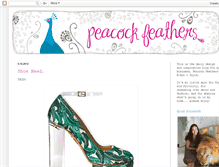 Tablet Screenshot of peacockfeatherevents.blogspot.com
