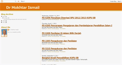 Desktop Screenshot of drmokhtarismail.blogspot.com