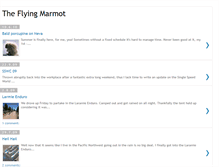 Tablet Screenshot of flyingmarmot.blogspot.com