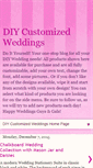 Mobile Screenshot of diycustomizedweddings.blogspot.com