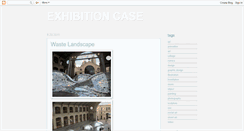 Desktop Screenshot of exhibitioncase.blogspot.com