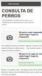 Mobile Screenshot of consulta-de-perros.blogspot.com