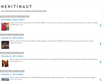 Tablet Screenshot of meniti-maut.blogspot.com