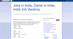 Desktop Screenshot of india-vacancy.blogspot.com